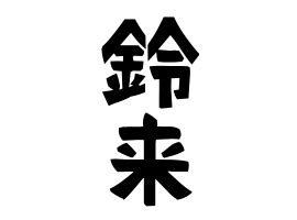 鈴名字|鈴の由来、語源、分布